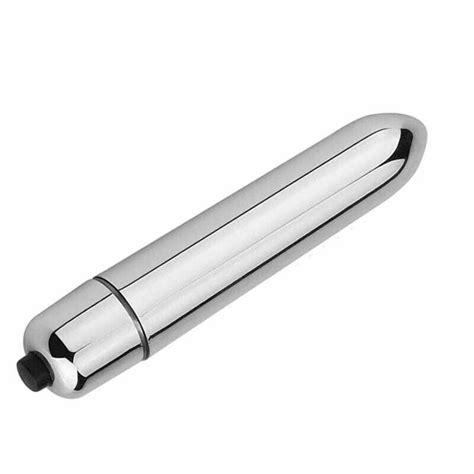 Silver Powerful Tranquil Vibrating Waterproof Bullet