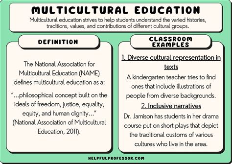 multicultural education examples  definition