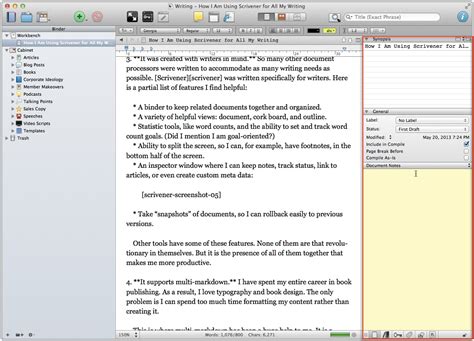 reasons  switched  scrivener    writing