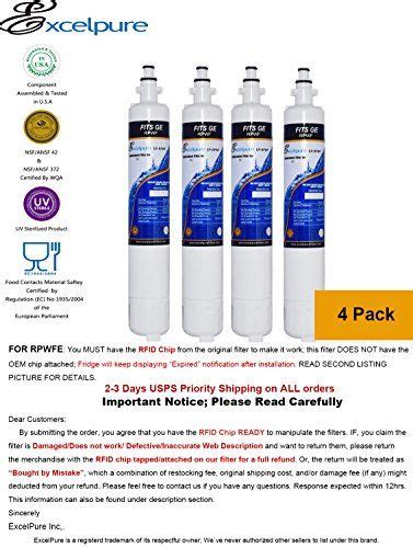 Ge Rpwf Rpwfe Comparable Filter Excelpure Refrigerator Water Filter