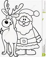 Natal Noel Papai Pai Renna Natale Babbo Aprende Brincando Reindeer Drawings Kerstman Rendier Ren Myify Rena Xmas Renas Links Coloringcity sketch template
