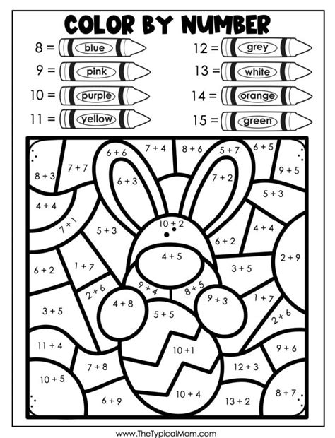 color  number math coloring pages coloring home