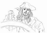 Sparrow Pirate Fluch Karibik Caribbean Pirates Malvorlagen Sketchite sketch template
