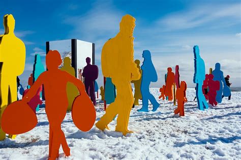 in photos the 2019 winter stations art installations