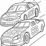 Coloring Race Car Pages Printable Kids Popular sketch template