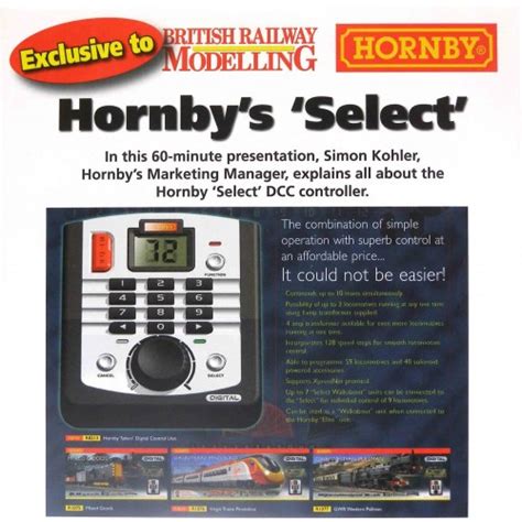 hornby select digital model railway dvd  postage papamallard