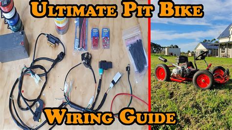 ultimate pit bike wiring guide   youtube