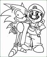 Sonic Coloring Super Pages Hedgehog Getdrawings sketch template