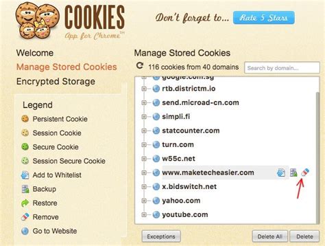 delete site specific cookies  chrome  tech easier