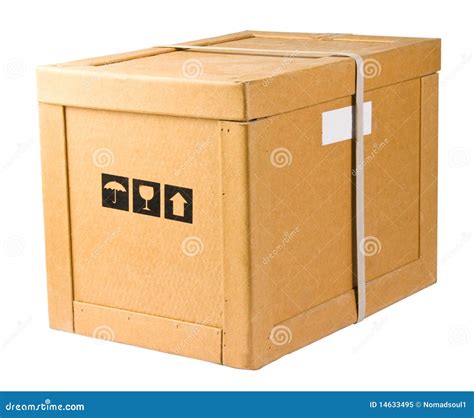 delivery box stock image image  merchandise crate