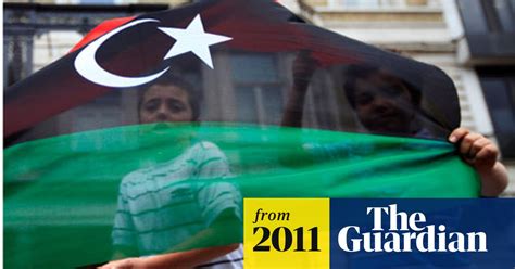 Libyan Diplomats Leave London As Anti Gaddafi Protesters Celebrate