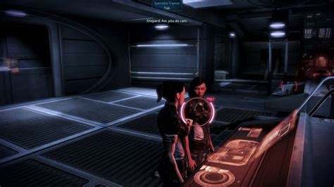 Mass Effect 3 Traynor Really Does Care Romance Youtube