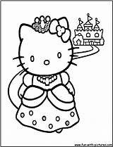 Princess Kitty Coloring Hello Pages Kids Kitten Painting Getcolorings Color Popular Printable Library Clipart Print sketch template