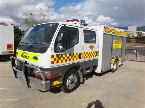 kingscote hazmat vehicle fire trucks australia