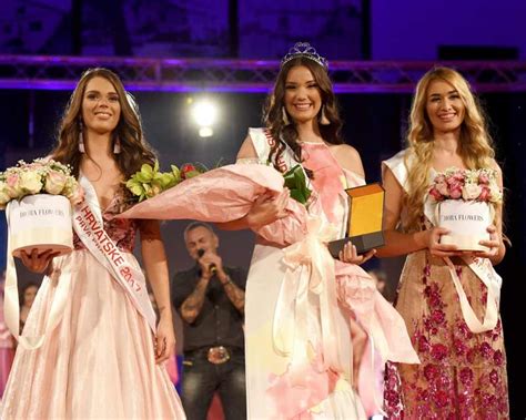 tea mlinarić crowned miss world croatia 2017 angelopedia