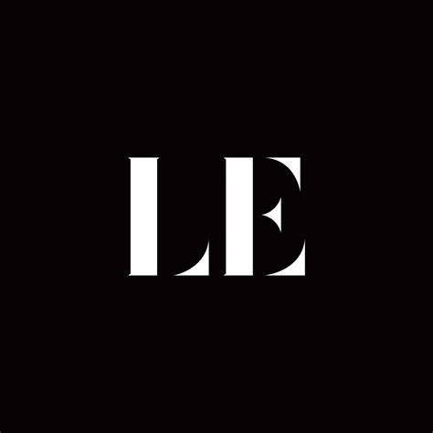 le logo letter initial logo designs template  vector art  vecteezy