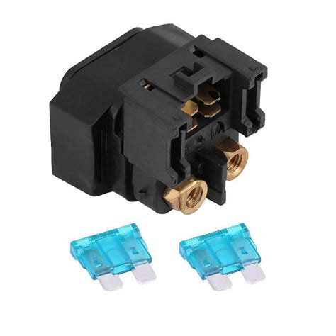 homeholiday metal starter solenoid relay motorcycle start relay replacement  yfm