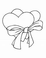 Heart Coloring Pages Kids Printable sketch template