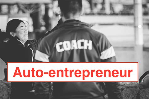 auto entrepreneur statut ideal du coach sportif reussir son bpjeps