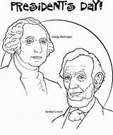 Coloring Presidents Abraham Simplicity sketch template