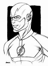 Flash Coloring Drawing Pages Cw Printable Drawings Cartoon Colouring Superhero Marvel Para Sketches Colorir Desenho Super Avengers Grant Gustin Sketch sketch template