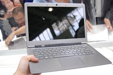 Acer Aspire S3 Ultrabook Hands On Review Ifa 2011 Expert Reviews