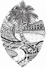 Samoan Tribal Designs Tattoos Polynesian Drawings Guam Drawing Maori Coloring Tattoo Cool Seal Step Hawaiian Tatuaggi Island Draw Tatuagem Flower sketch template