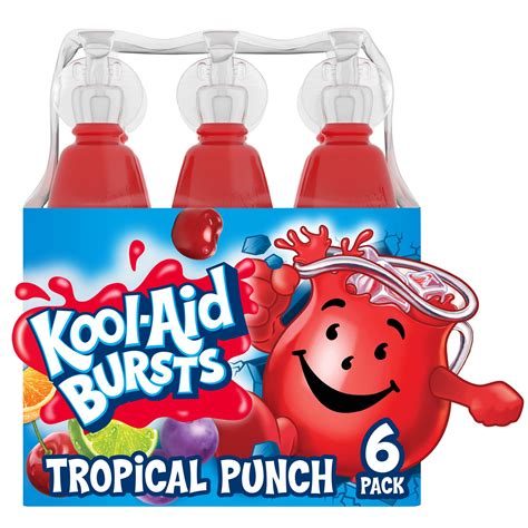 kool aid bursts tropical punch artificially flavored soft drink  ct
