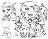 Ruby Rainbow Coloring Pages Characters Lovely Little Girls Coloringpagesfortoddlers Depuis Enregistrée sketch template