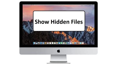 show hidden files  mac youtube