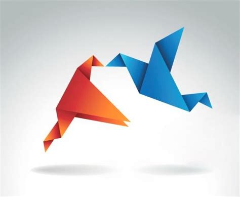 gambar origami burung terbang kerajinantangankitacom