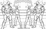 Wwe Coloring Pages Belt Printable Color Championship Print Getcolorings sketch template