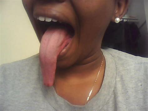 Sexy Long Tongue Ebony 7 Pics Xhamster