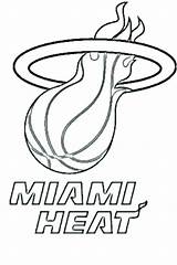 Coloring Pages Heat Basketball Miami Name Bulls Printable Chicago Logo Logos Nba College Color First Getcolorings Ncaa Sheets Personalized Create sketch template