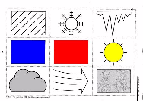 weather worksheet   weather symbols worksheet ks