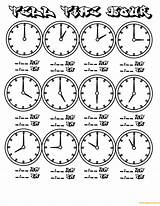 Clock Pages Coloring Face Hour Kids Learning Color Time Clocks Hours Telling Coloringpagesonly Bold Yescoloring Worksheets Steampunk Wall Print Read sketch template