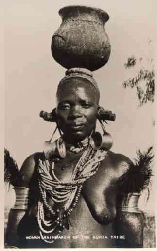 Africa Kenya Nude Black Rainmaker Rp Vintagepostcards
