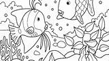 Coloring Aquarium Pages Ocean Habitat Fish Animal Ecosystem Animals Sea Kids Tank Drawing Cool Printable Color Creatures Mandala Getcolorings Getdrawings sketch template