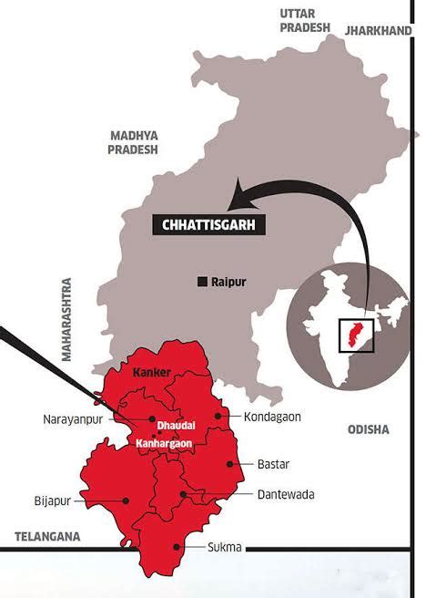 chhattisgarh naxal area map naxalite meaning naxalattack affected