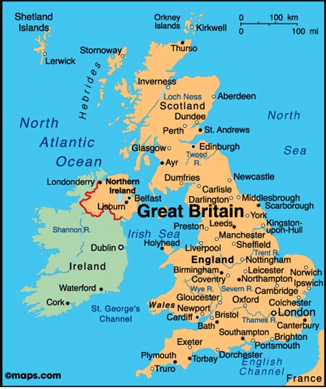 google maps europe map  great britain pictures