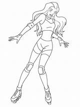 Totally Spies Coloring Pages Girl Spy Dinokids Printable Print Recommended Color Close Template sketch template