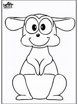Kangaroo Coloring Baby Pages Funnycoloring Popular Zoo Library Clipart Advertisement sketch template