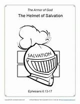 Salvation sketch template