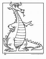 Dragon Coloring Pages Cartoon Puff Magic Printable Dragons Kids Outline Print Colouring Clipart Cliparts Simple Mythical Creatures Boys Printables Medieval sketch template