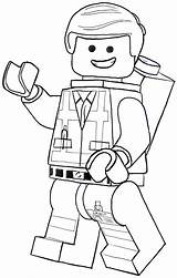 Coloring Lego Movie Pages Emmet Drawing Draw Minifigures Guy Clipart Minifigure Tutorial Clip Kids Step Characters Cliparts Ninjago Character Drawinghowtodraw sketch template