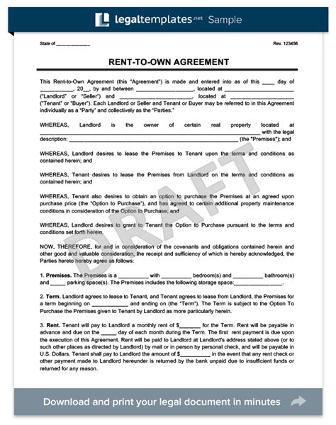 rent   agreements samples