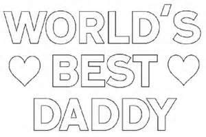 worlds  daddy coloring pages  parents day fathers day coloring
