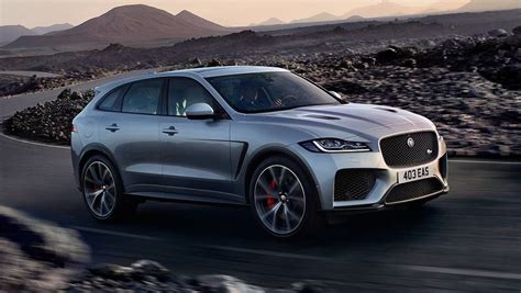 jaguar  pace svr suv silver   luxury lifestyle awards