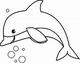 Delfin Delfines Raskrasil Primaria sketch template