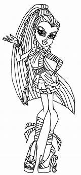 Monster High Coloriage Pages Inspiration Colouring Print Wishes Sara Coloring sketch template
